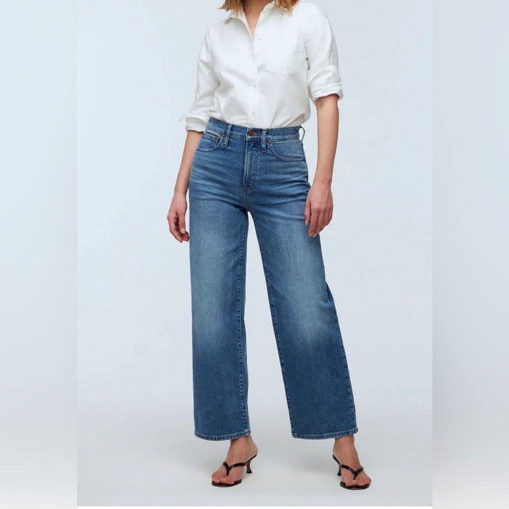 Madewell’s vintage wide leg Jean